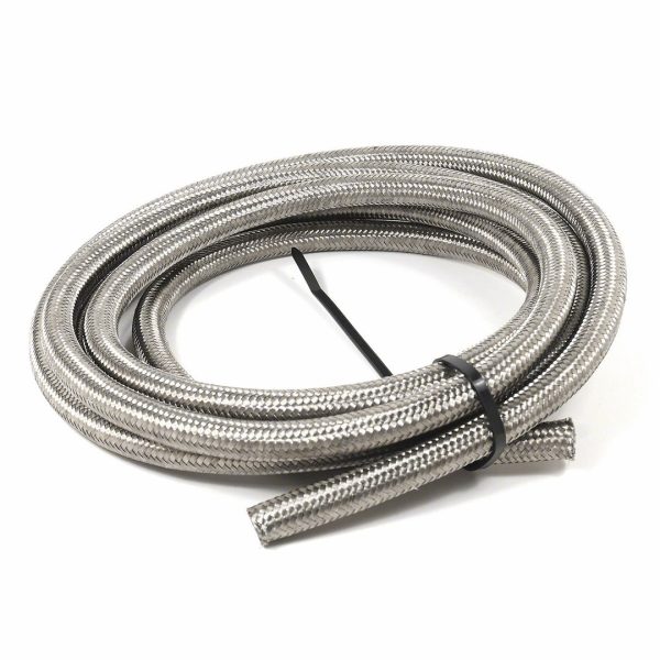 Braided Hose - For Use With Hydrocarbon and Alcohol Based Fuels/ Motor Oil/ Coolant - SpeedFX - 5321003