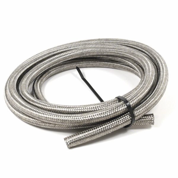 Braided Hose - For Use With Hydrocarbon and Alcohol Based Fuels/ Motor Oil/ Coolant - SpeedFX - 5321006