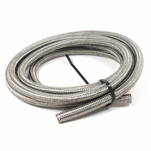 Braided Hose - For Use With Hydrocarbon and Alcohol Based Fuels/ Motor Oil/ Coolant - SpeedFX - 5321015
