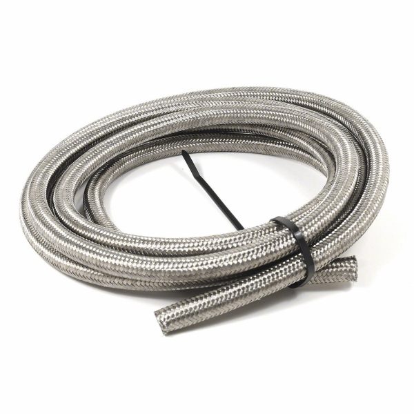 Braided Hose - For Use With Hydrocarbon and Alcohol Based Fuels/ Motor Oil/ Coolant - SpeedFX - 5321020