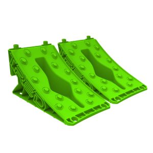 Wheel Chock - Fluro Green - Tred Outdoors - TGTWCGR