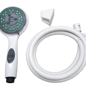 Shower Head - Upgrade Kit - Empire Faucet - UPGD-PVC-SHWR-ASSY-WHT