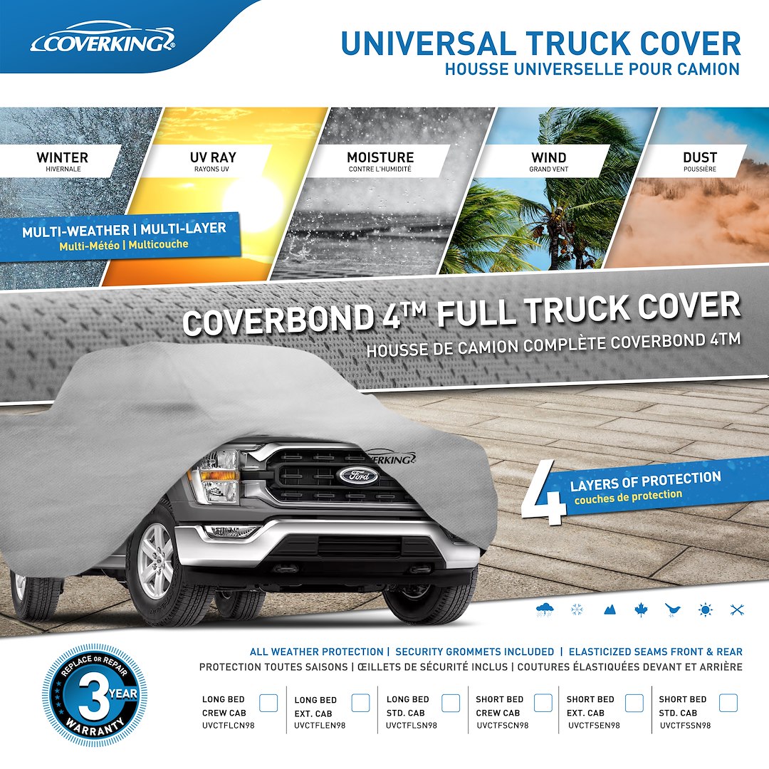 Car Cover - Coverbond 4 - Coverking - UVCTFLEN98
